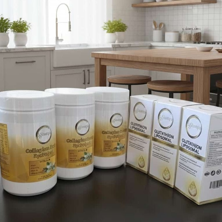 Collagene marin hydrolise et Glutathion Liposomal - pack